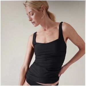 Athleta D/DD Square Neck Bra Cup Tankini Top